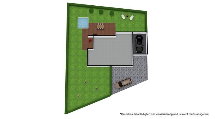Grundriss Grundstück