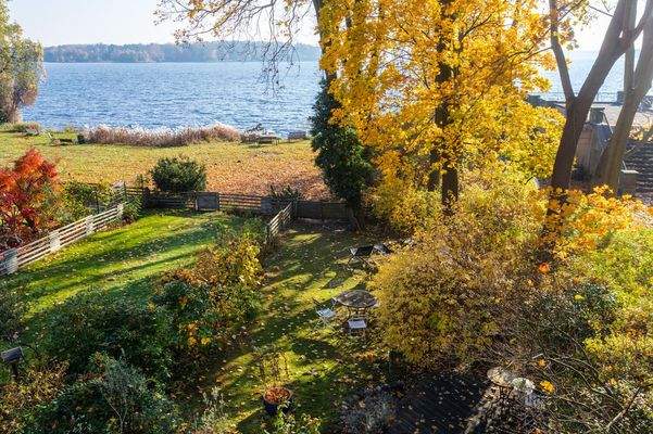Wasserblick aus dem Schlafzimmer