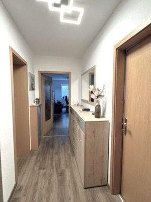 Flur mit AR und Schlafzimmer