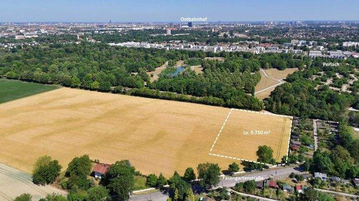 Luftansicht Blickrichtung München (Nord)