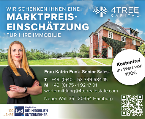 4Tree Capital Real Estate_Gutschein für kostenlose Marktpreiseinschätzung_mittel