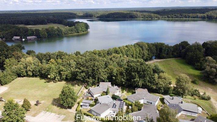 Luftbild Sternsiedlung und Schwarzer See