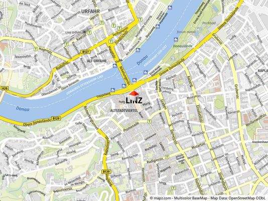 Geolyzer Kartenausschnitt