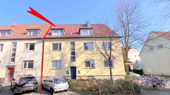 vorderwärtige Ansicht