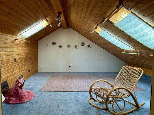 ausgebautes Zimmer im DG