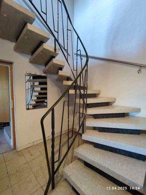 hier geht es ins Obergeschoss