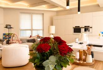 Küche/Wohnzimmer/Essbereich