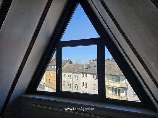 Blick aus dem Wohnzimmer