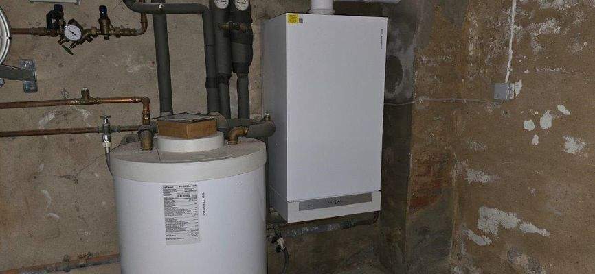 Gasheizung im Keller