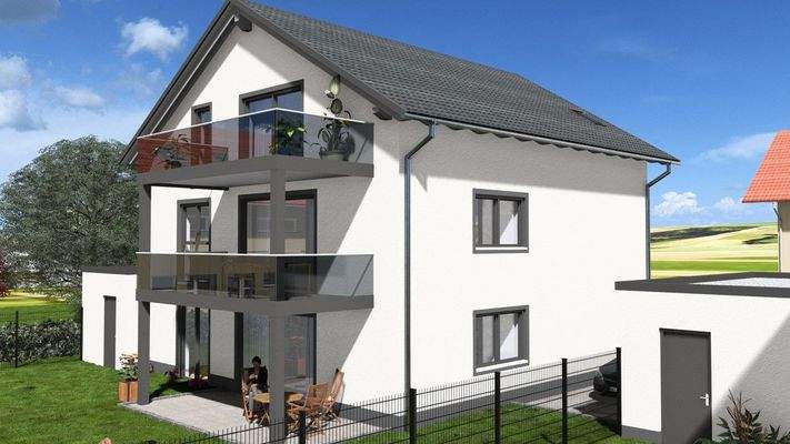 Ansicht Süd-/Westseite