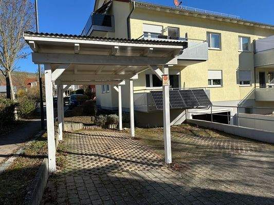 Ansicht Carport