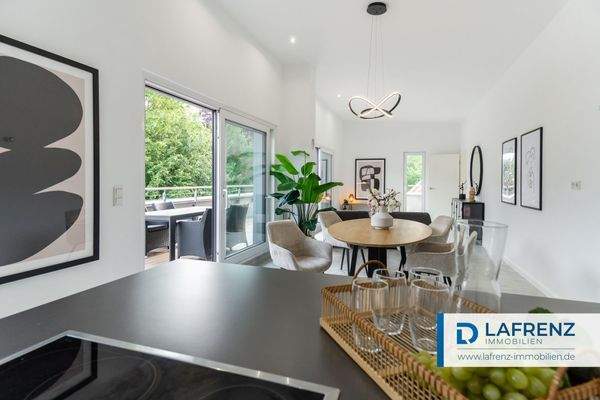 Küche Richtung Wohnzimmer