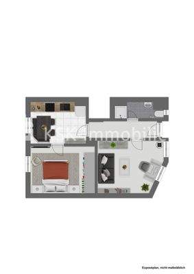 Grundriss Einliegerwohnung