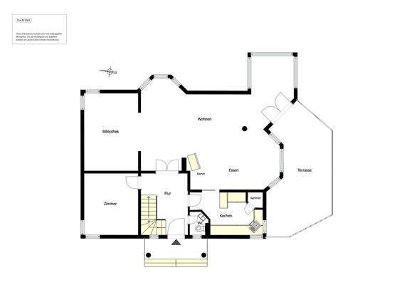 Grundriss Erdgeschoss