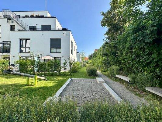 Begrünte Innenhöfe