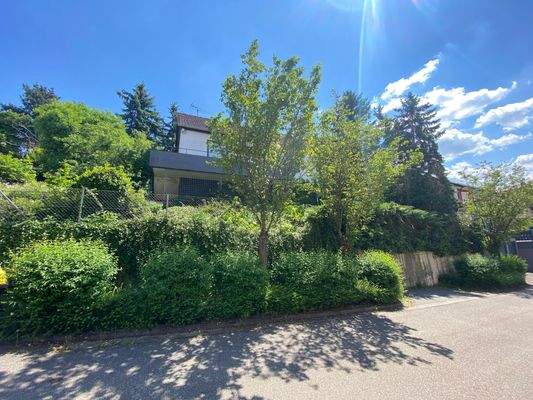 Ansicht Baugrundstück