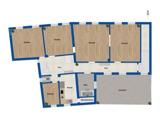 Grundriss Obergeschoss