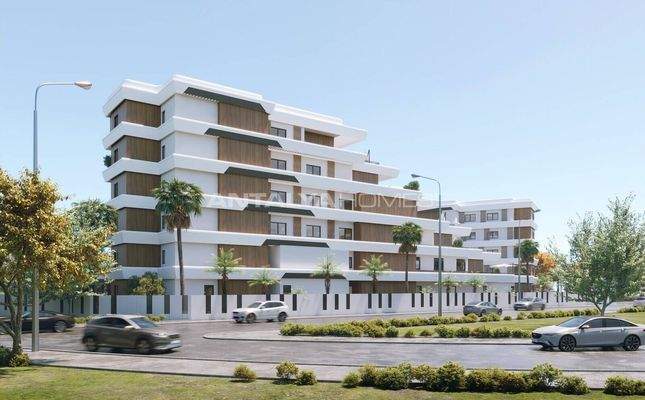 Investment Apartments with 400 m² Pool in Antalya Aksu
