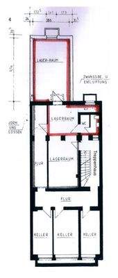 Grundriss Kellergeschoss