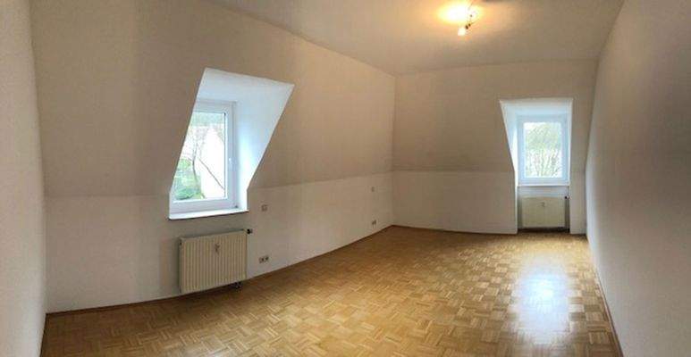 Schlafzimmer Panoramaansicht