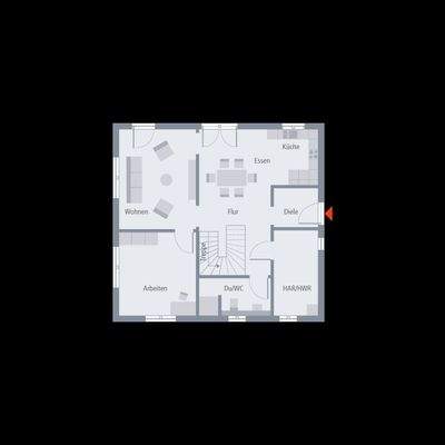 Grundriss Erdgeschoss