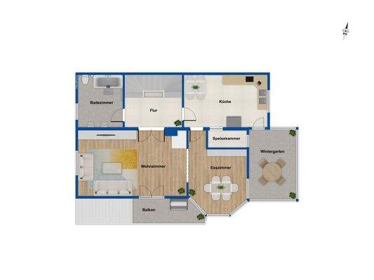 Grundriss Erdgeschoss