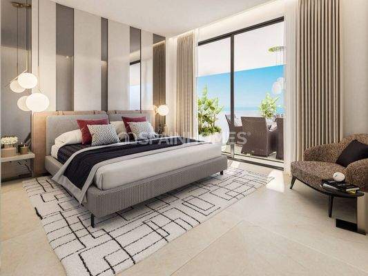 Sea View Apartments with Large Terraces in Estepona