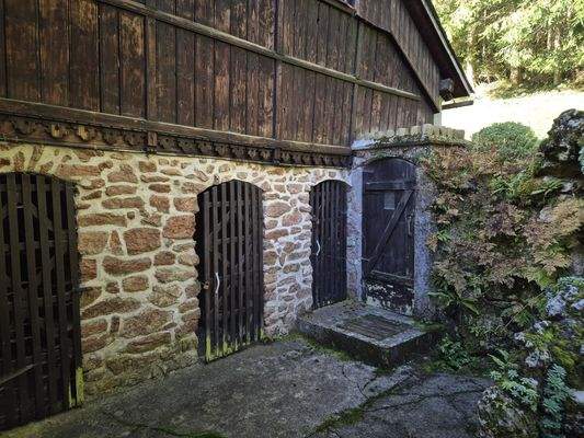 Innenhof mit Brunnen