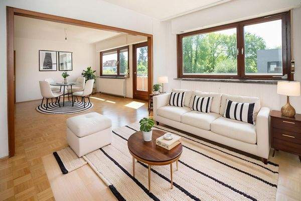 Wohn-/Essbereich 1.OG-Visualisiert