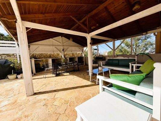 Kreta, Plaka bei Chania – Geräumige Villa mit Pool, Studio und Panoramablick aufs Meer