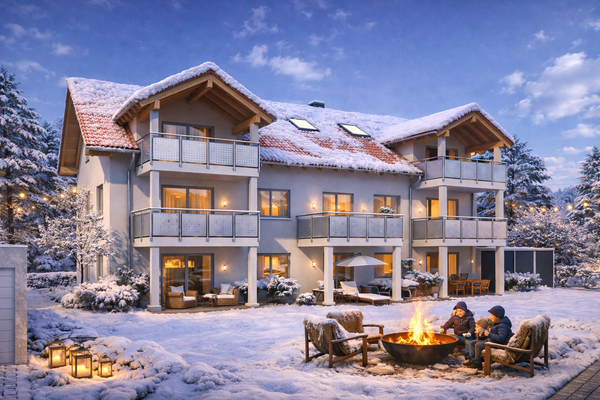 Außenansicht-Winterbild (KI generiert)