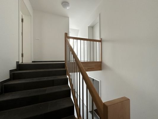 Treppenaufgang zur Wohnung