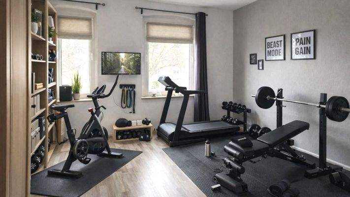 Kinderzimmer/Sportzimmer - OG (Wohnbeispiel)