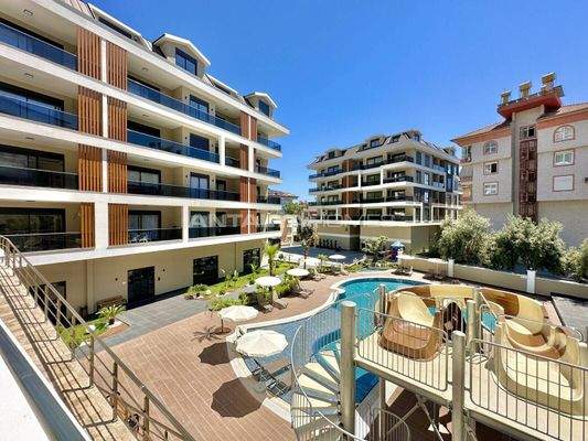 Luxury Apartments Close to the Beach in Alanya Center
