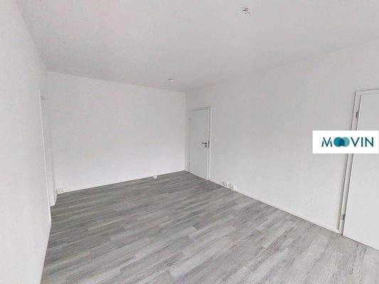 Ansicht II: Wohn- und Esszimmer