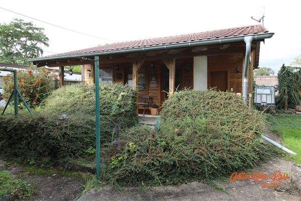 Terrasse am Gartenhaus