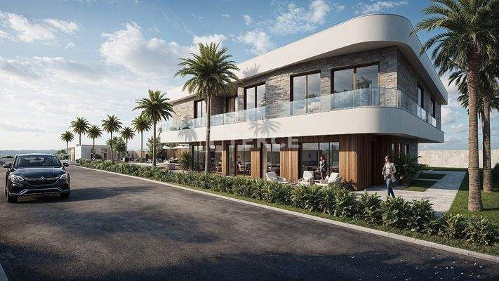 Flats in a Complex with Pool Near Amenities in Güzelbahçe İzmir