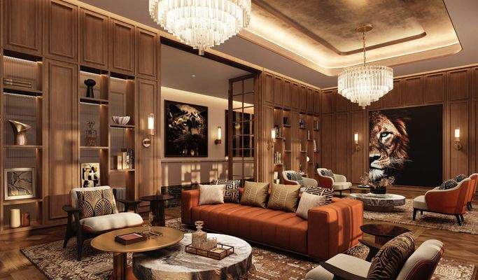Trump Private Club_Cigar_Room