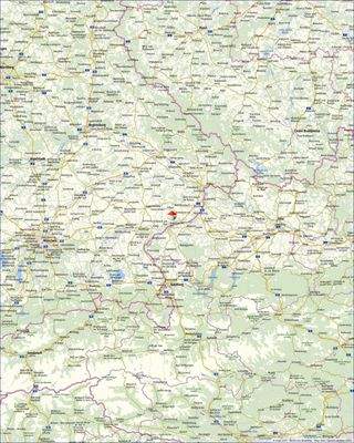 Landkarte - Ostbayern