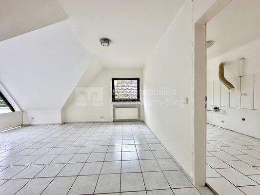 Wohnbereich und Küche