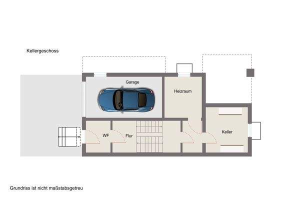 GRUNDRISS KELLERGESCHOSS