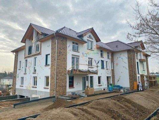 Bespielhaus im Bau in Wandlitz