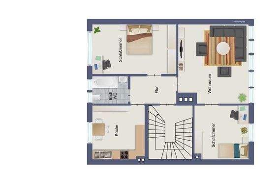 1. - 3. Obergeschoss