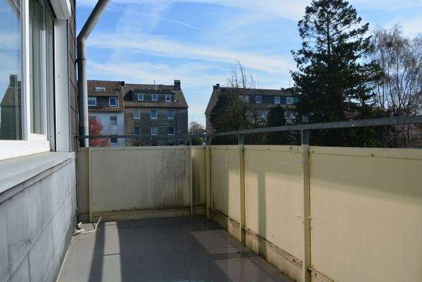 Balkon leer