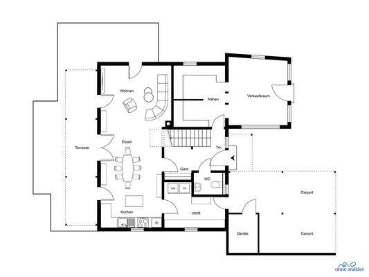 Grundriss - Erdgeschoss