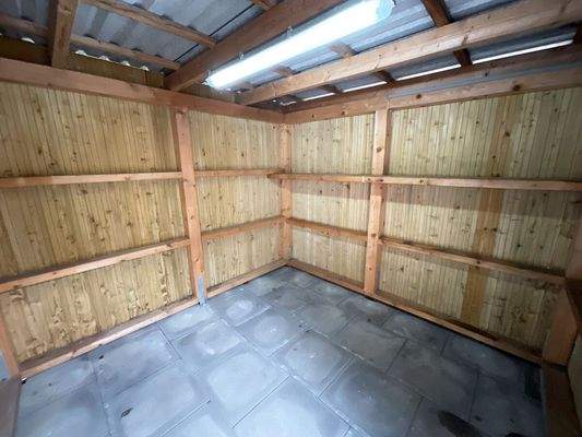 Abstellraum am Carport