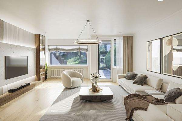 Visualisierung Wohnimmer