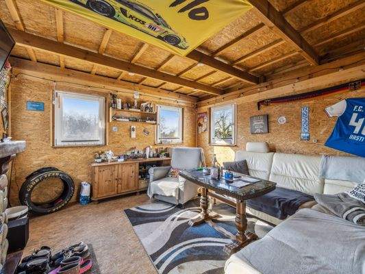 Eingang in den Anbau