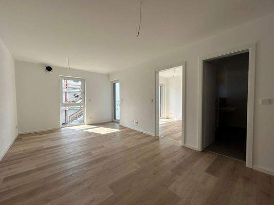 Wohn-, Ess- u. Kochbereich