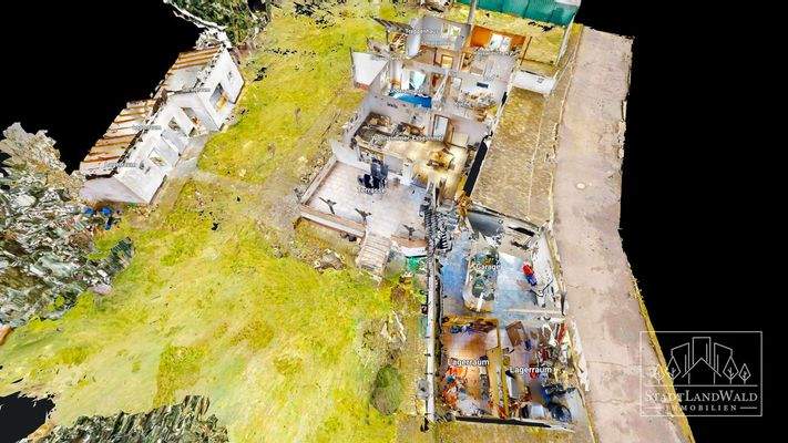 EG - Schematischer Grundriss - 3D